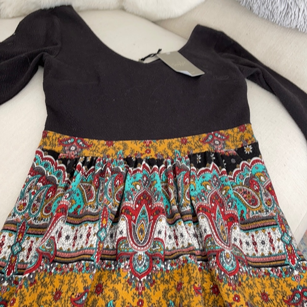 Anthropologie Maeve Paisley dress